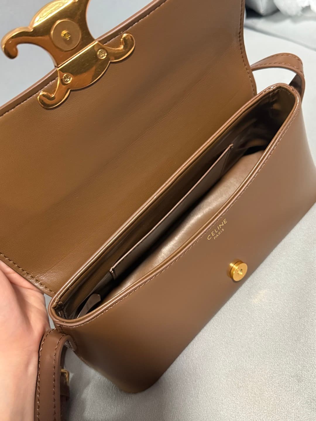 Celine Gold Backpack 6601