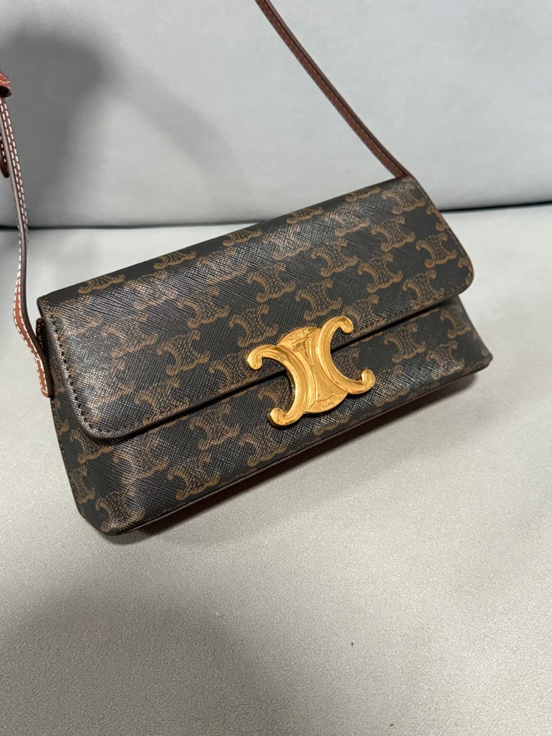 Celine Gold Backpack 6601