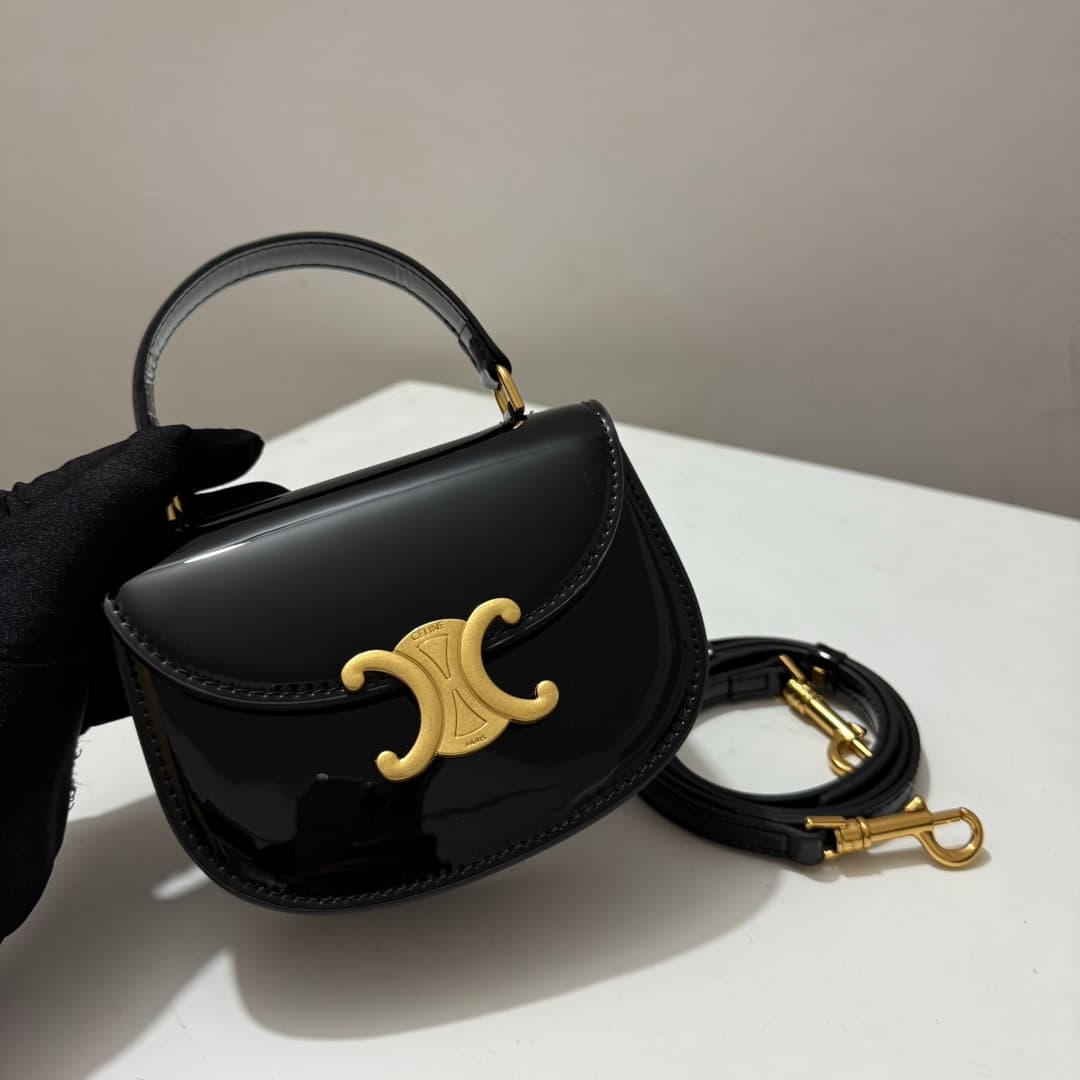 Celine Gold Mini Bag 0823