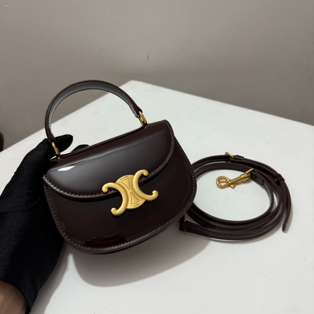 Celine Gold Mini Bag 0823