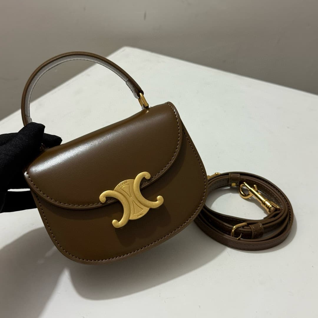 Celine Gold Mini Bag 0823