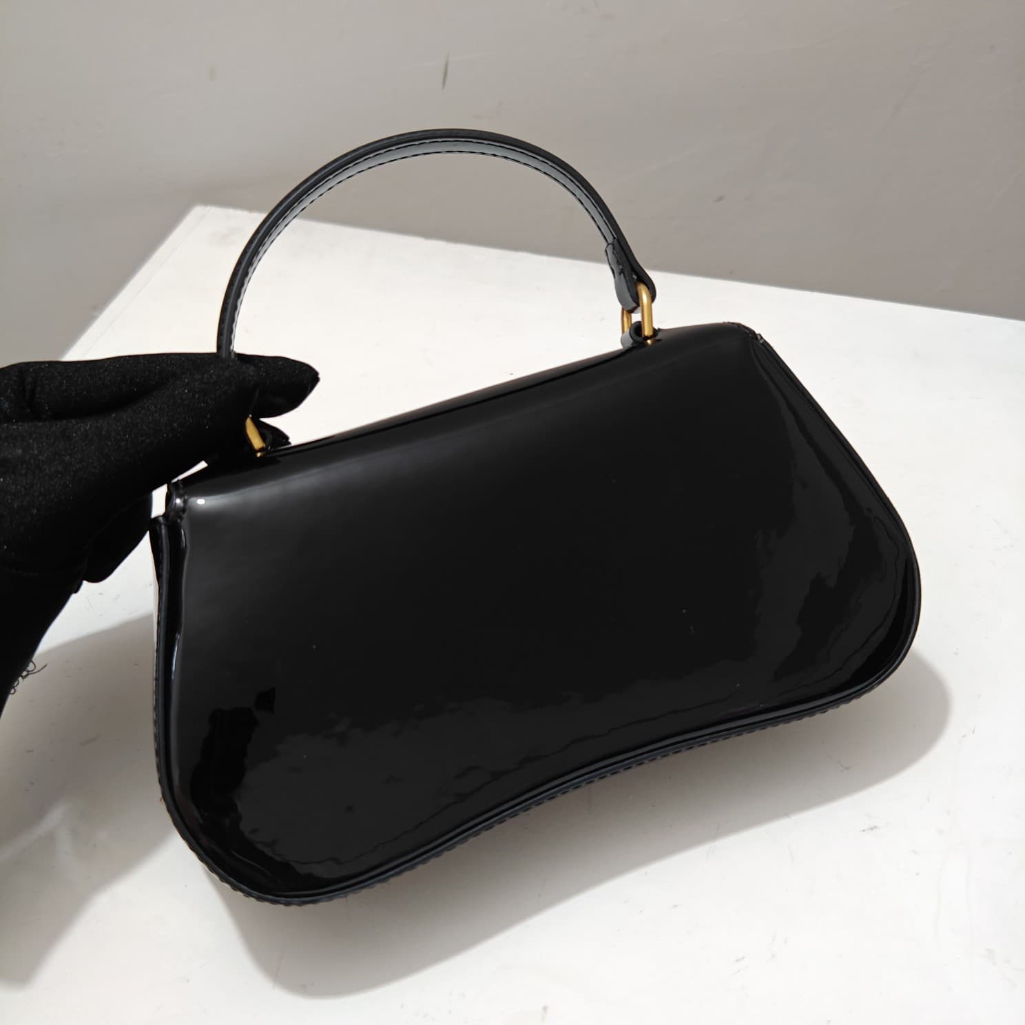 Celine Gold Crossbody Bag 6369
