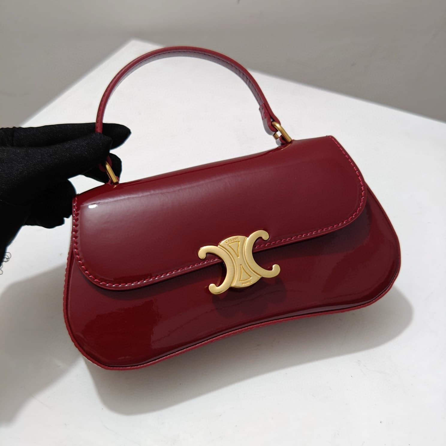 Celine Gold Bag 6369
