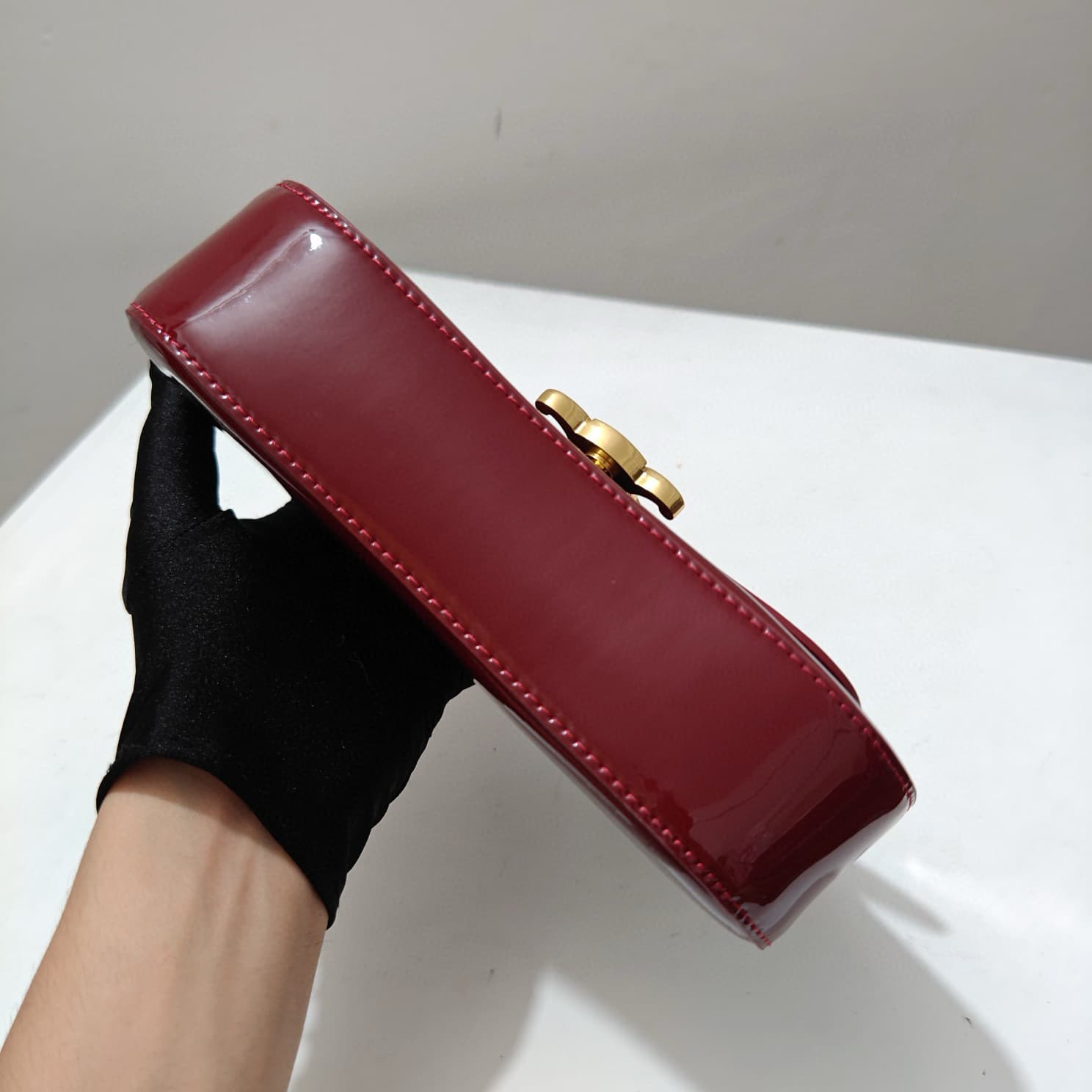 Celine Gold Crossbody Bag 6369