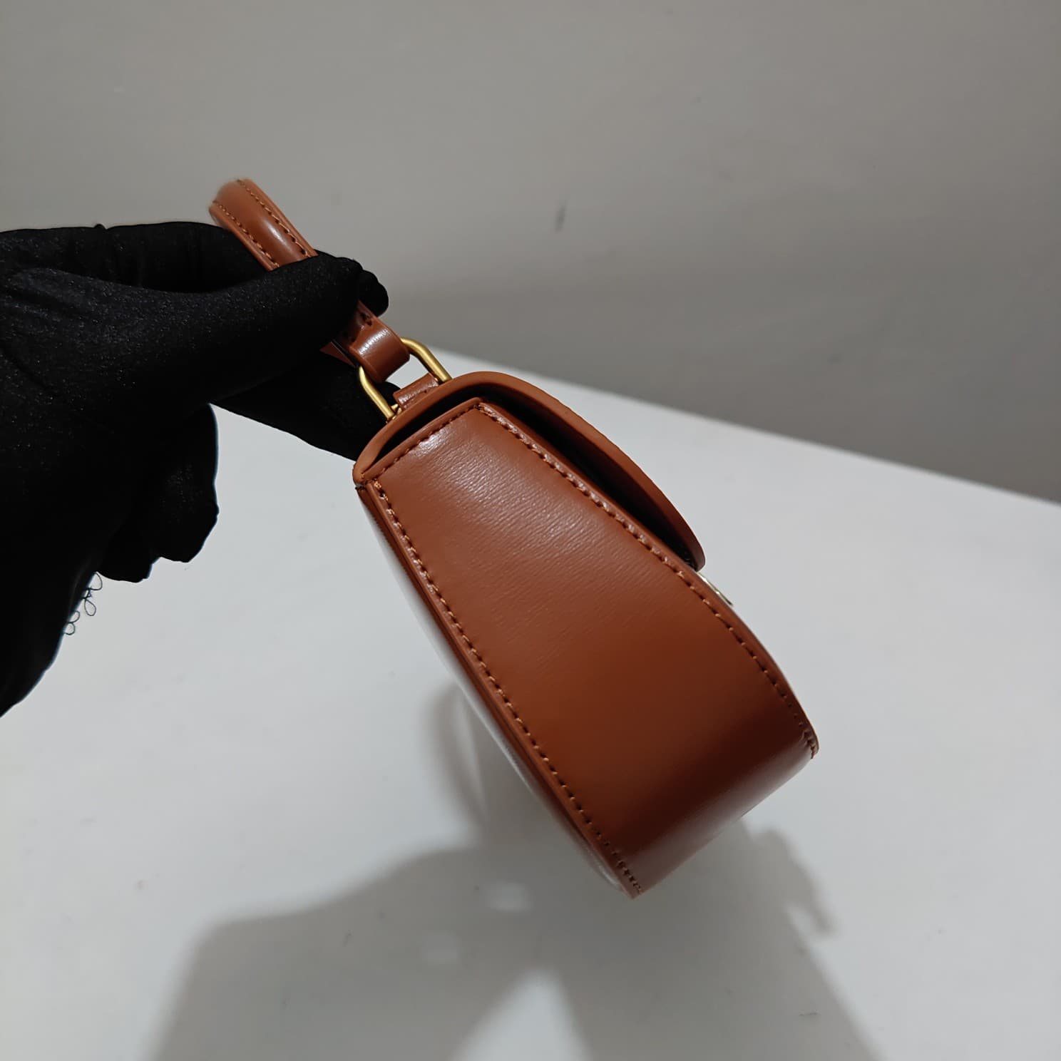 Celine Gold Crossbody Bag 6369