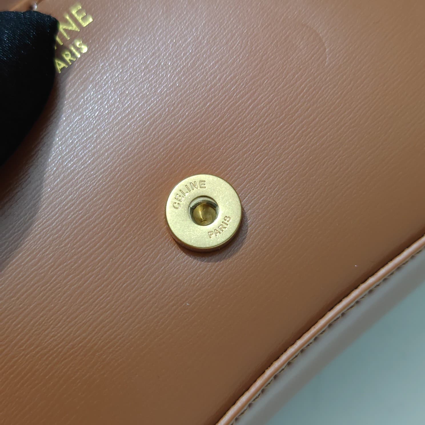 Celine Gold Crossbody Bag 6369