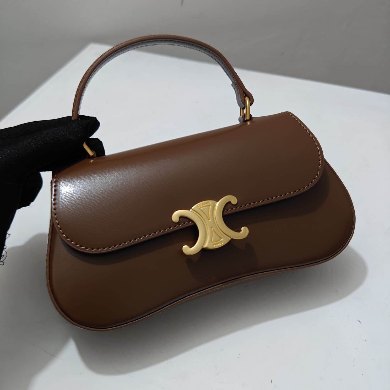Celine Gold Bag 6369