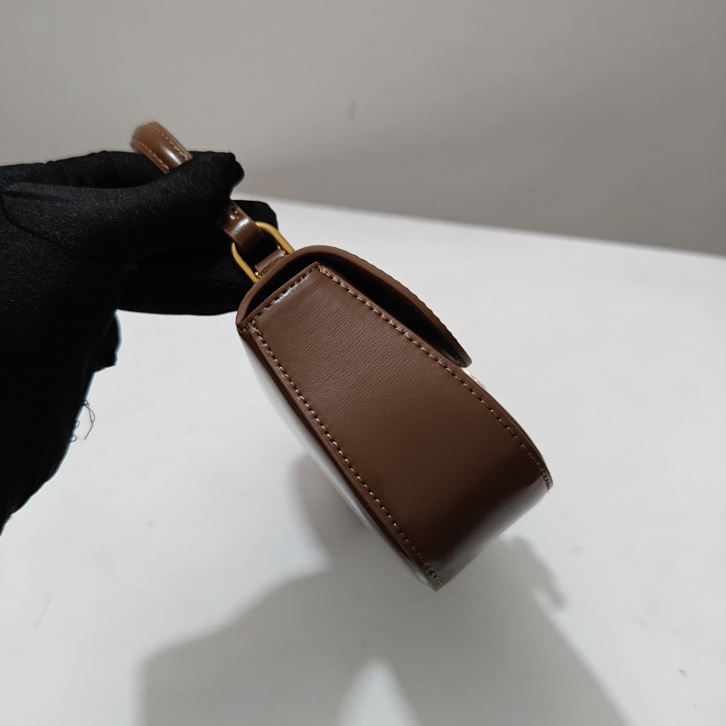 Celine Gold Crossbody Bag 6369