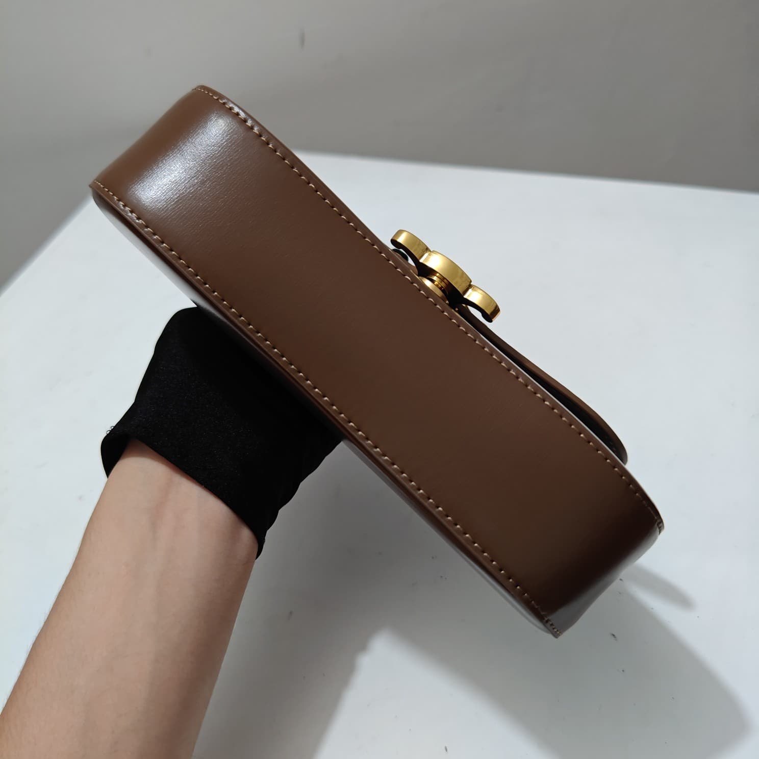 Celine Gold Crossbody Bag 6369