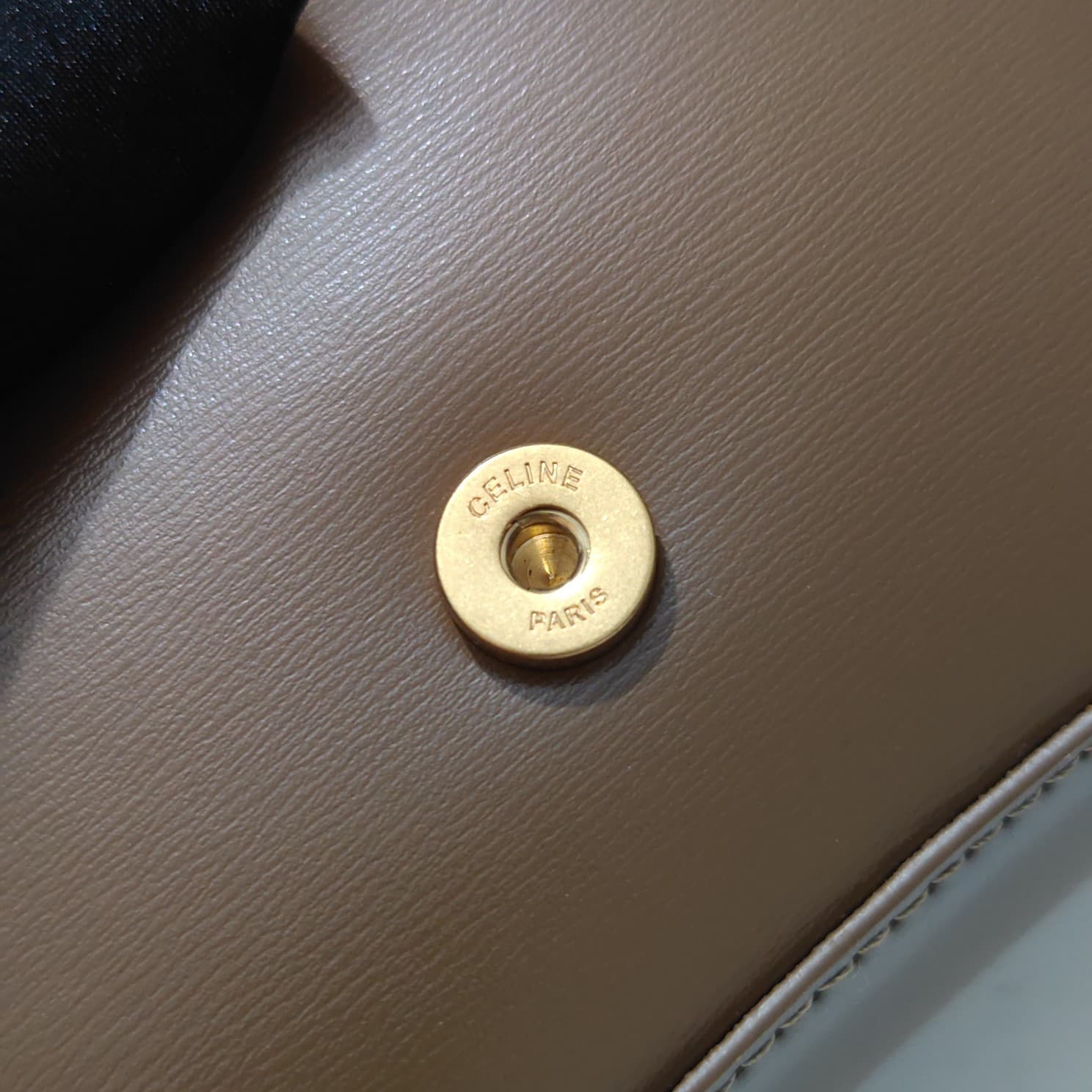 Celine Gold Crossbody Bag 6369