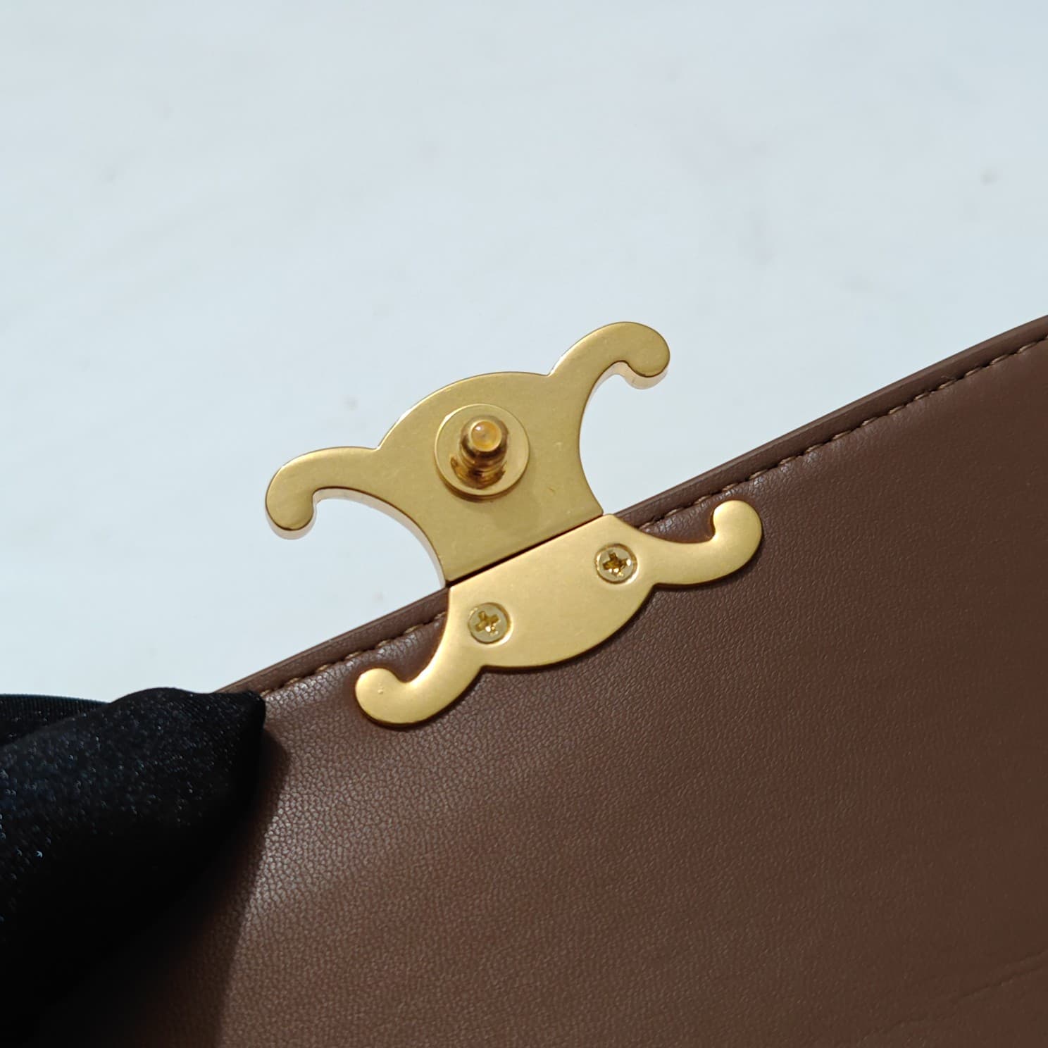 Celine Gold Crossbody Bag 6369