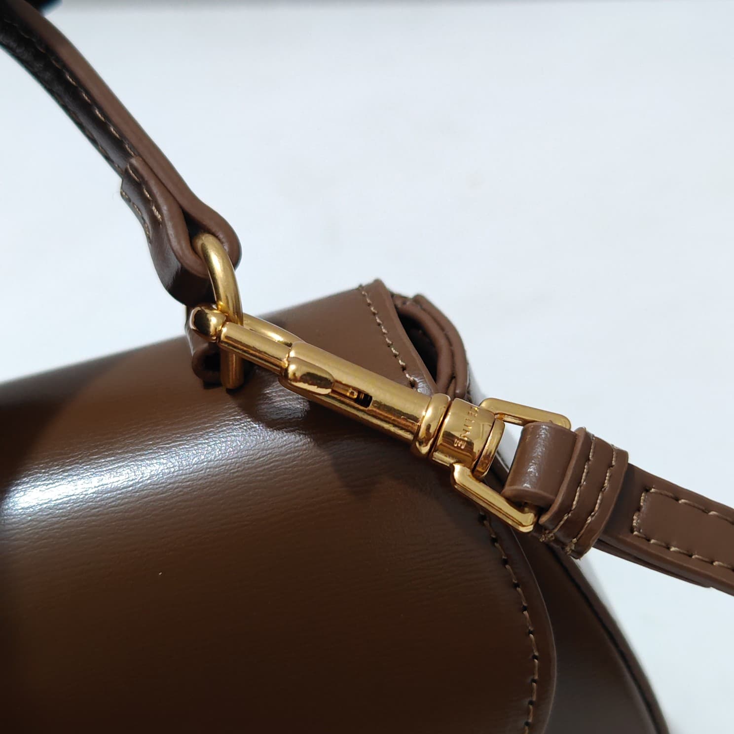 Celine Gold Crossbody Bag 6369