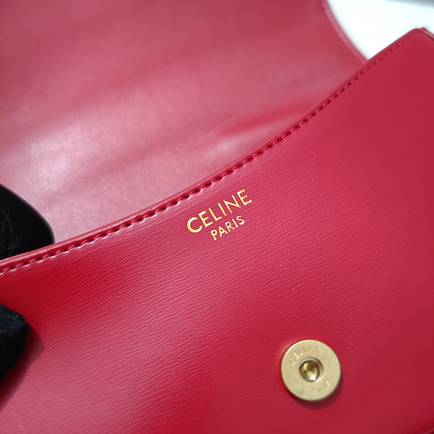 Celine Gold Crossbody Bag 6369
