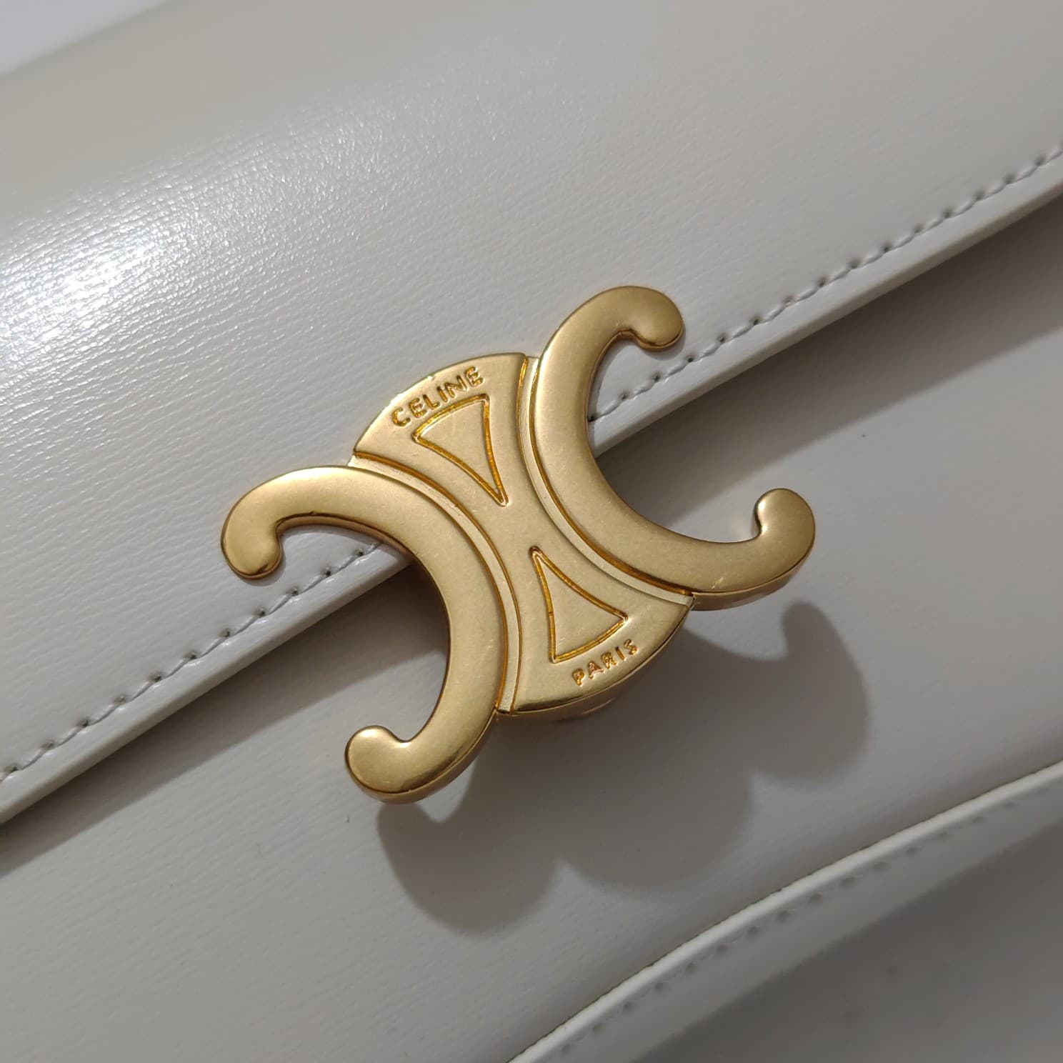 Celine Gold Crossbody Bag 6369