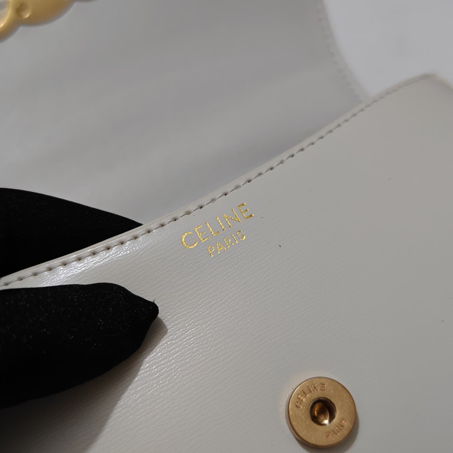 Celine Gold Crossbody Bag 6369
