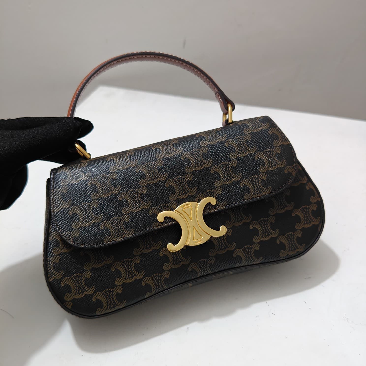 Celine Gold Bag 6369