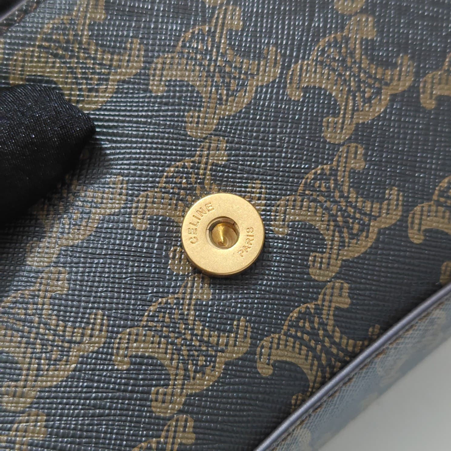 Celine Gold Crossbody Bag 6369