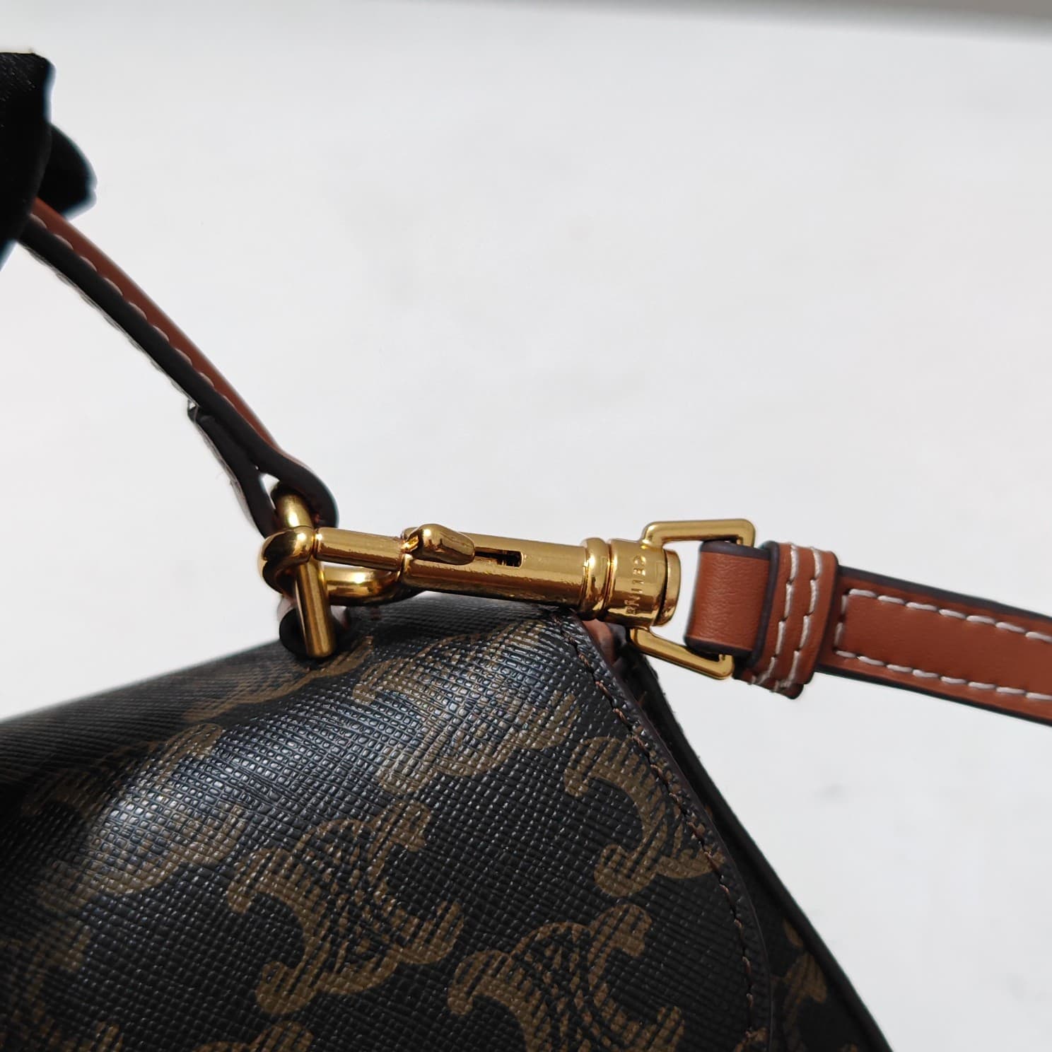 Celine Gold Crossbody Bag 6369