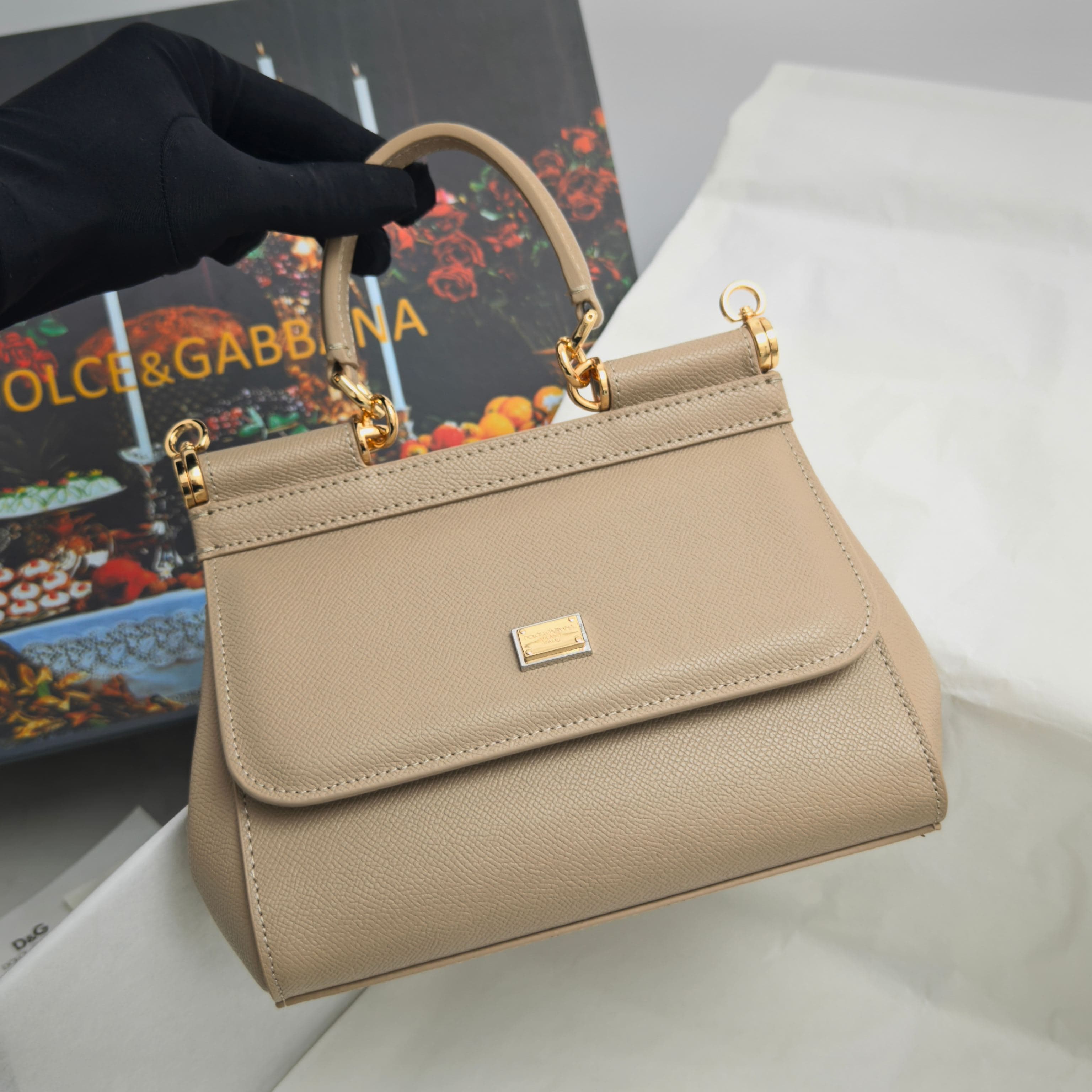 DG杜嘉班纳 Yellow Small Crossbody Bag