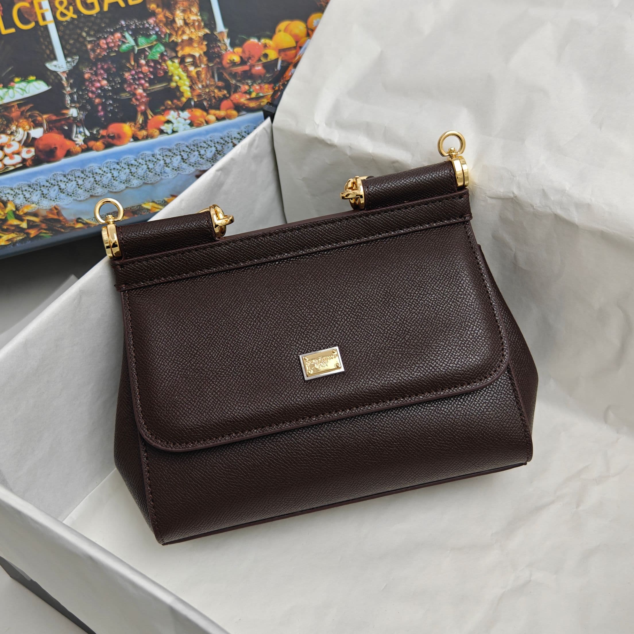 DG杜嘉班纳 Yellow Small Crossbody Bag