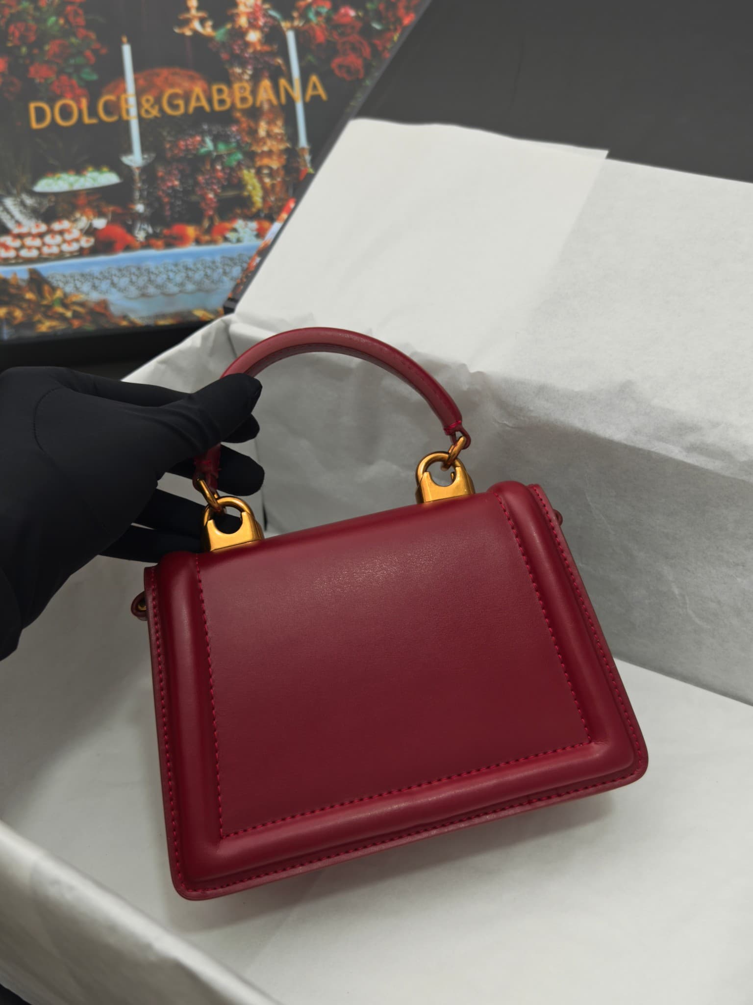 DG杜嘉班纳 Gold Crossbody Bag