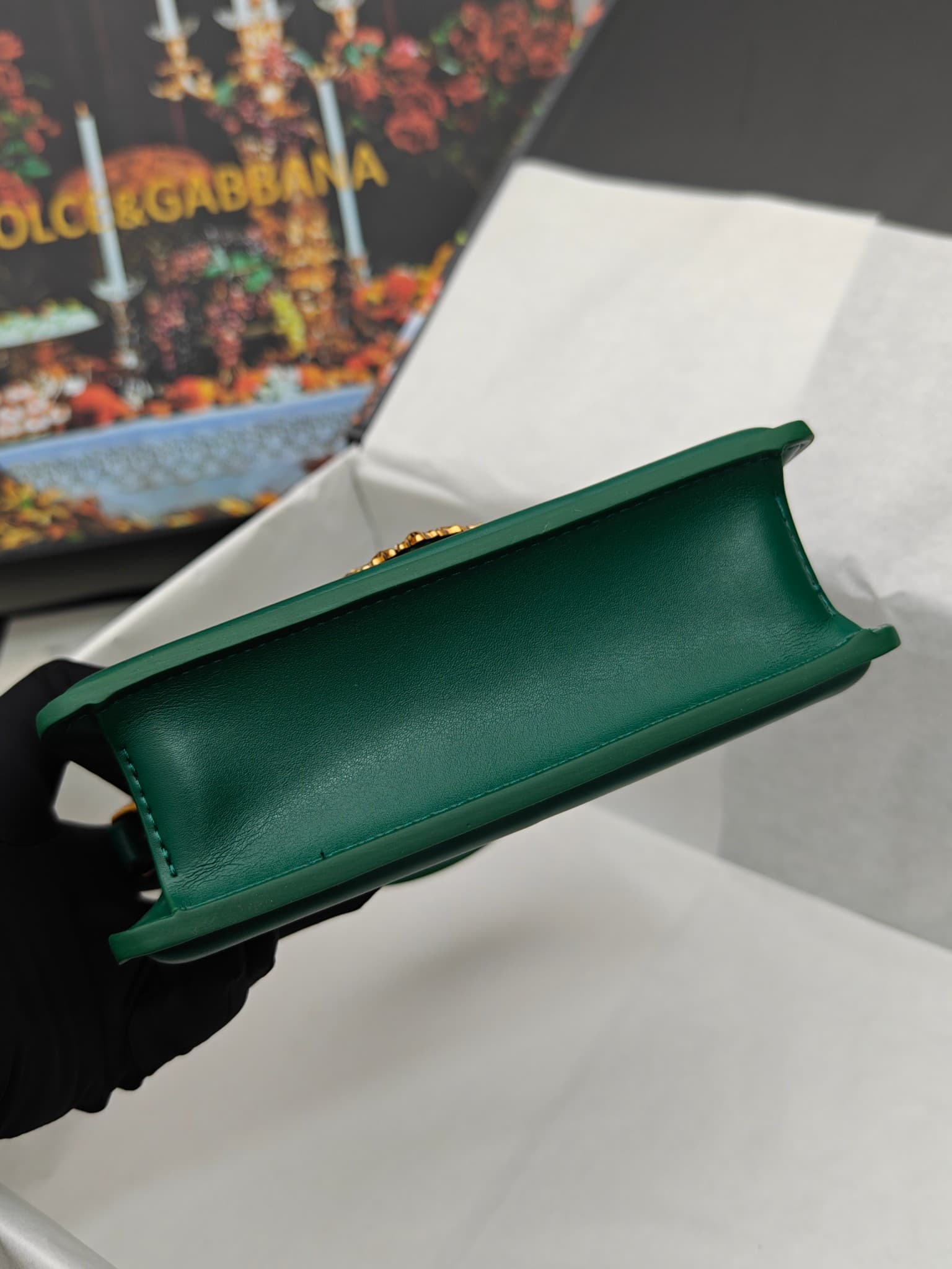 DG杜嘉班纳 Gold Crossbody Bag
