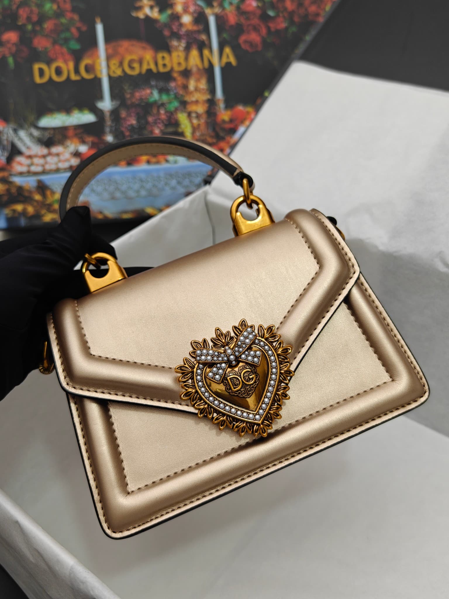 Dolce & Gabbana Gold Bags