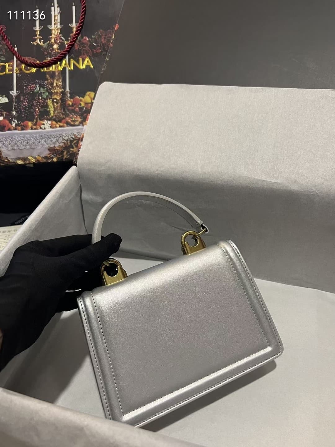 DG杜嘉班纳 Gold Crossbody Bag