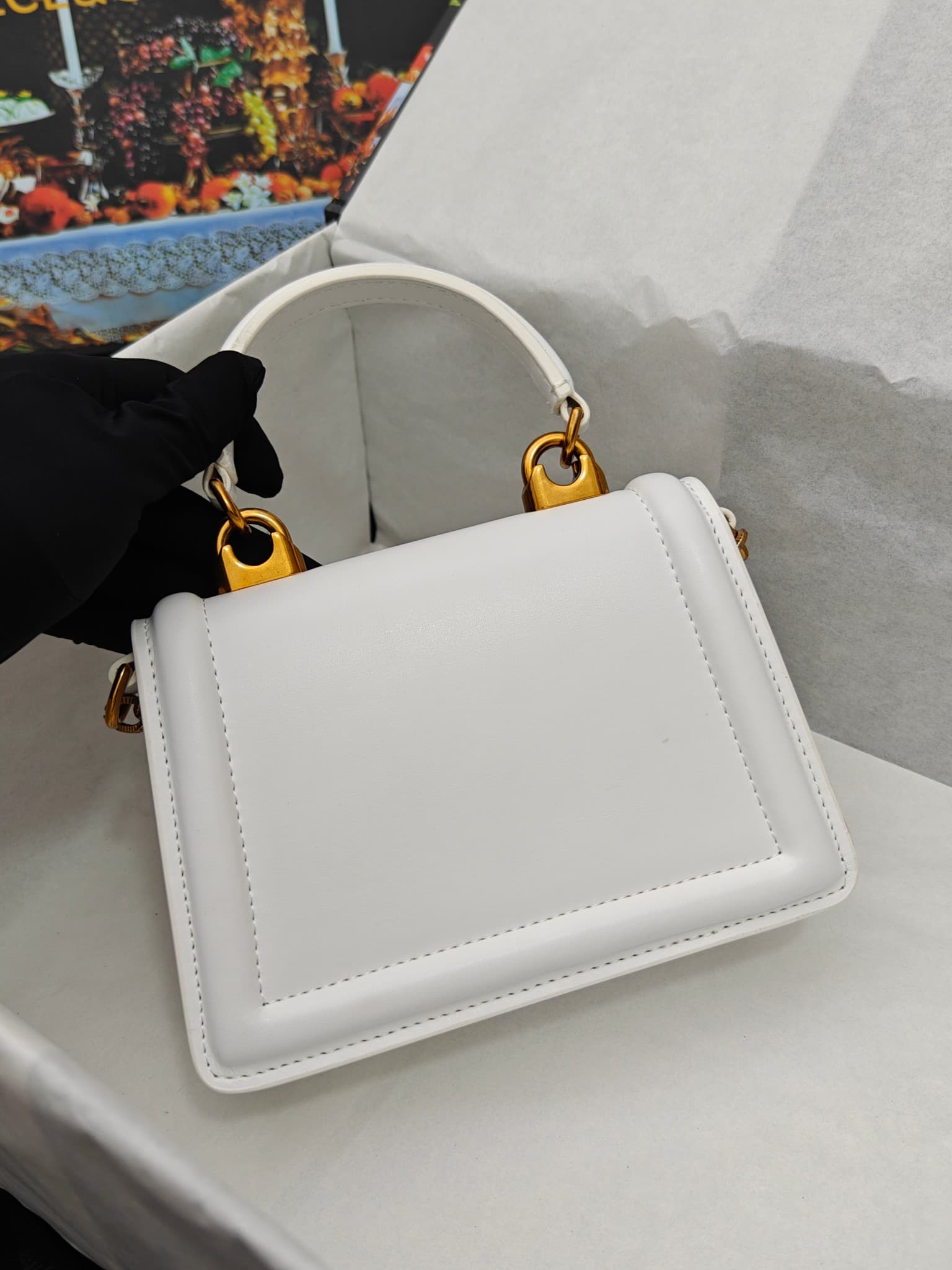 DG杜嘉班纳 Gold Crossbody Bag