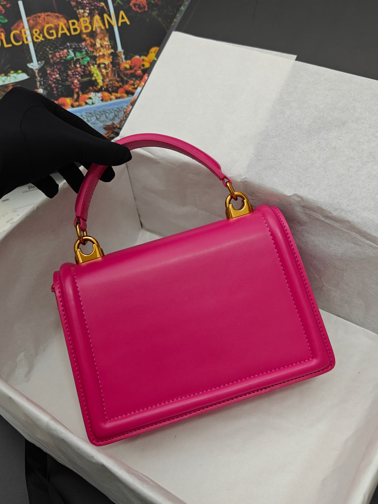 DG杜嘉班纳 Gold Crossbody Bag