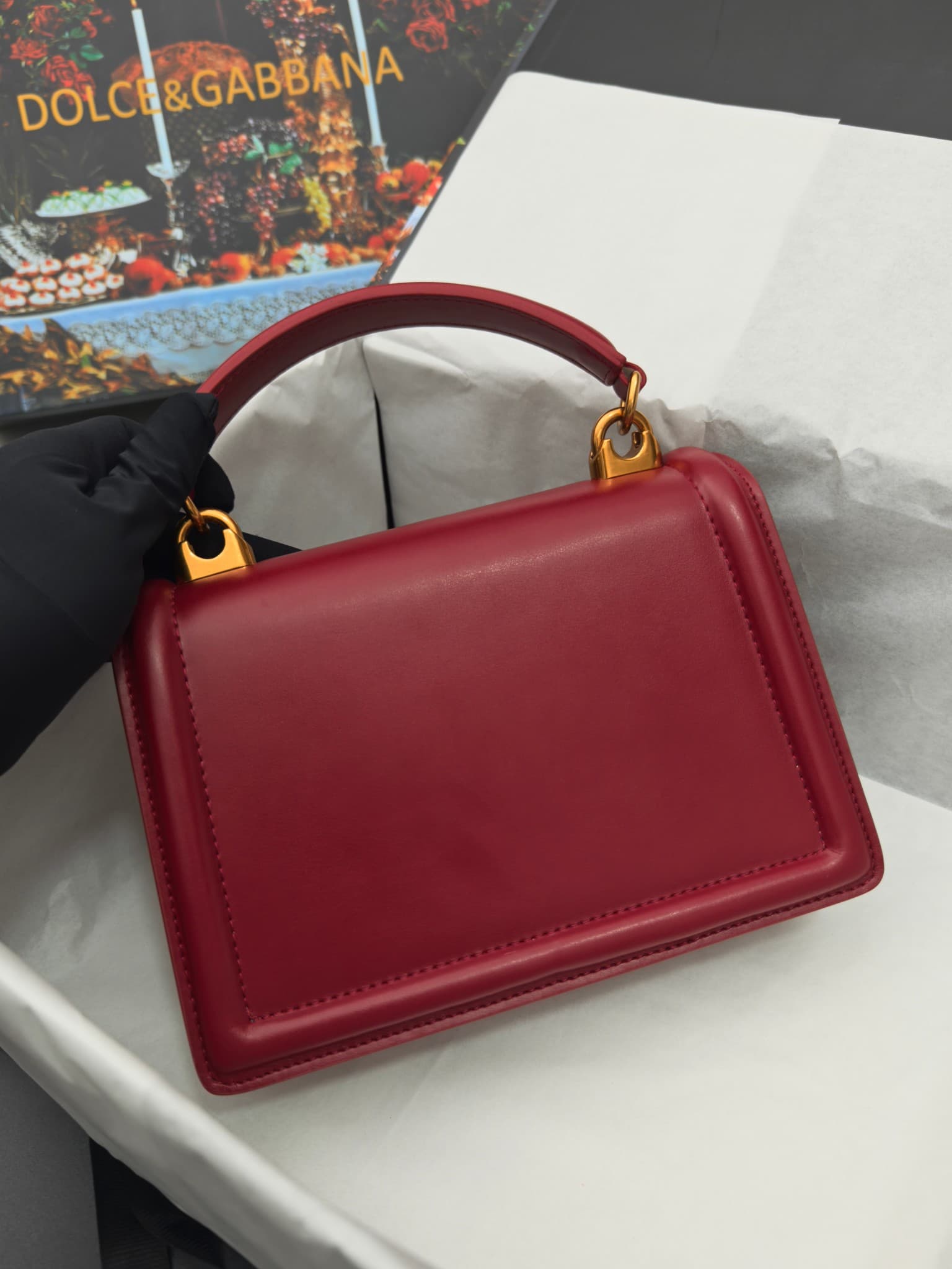 DG杜嘉班纳 Gold Crossbody Bag