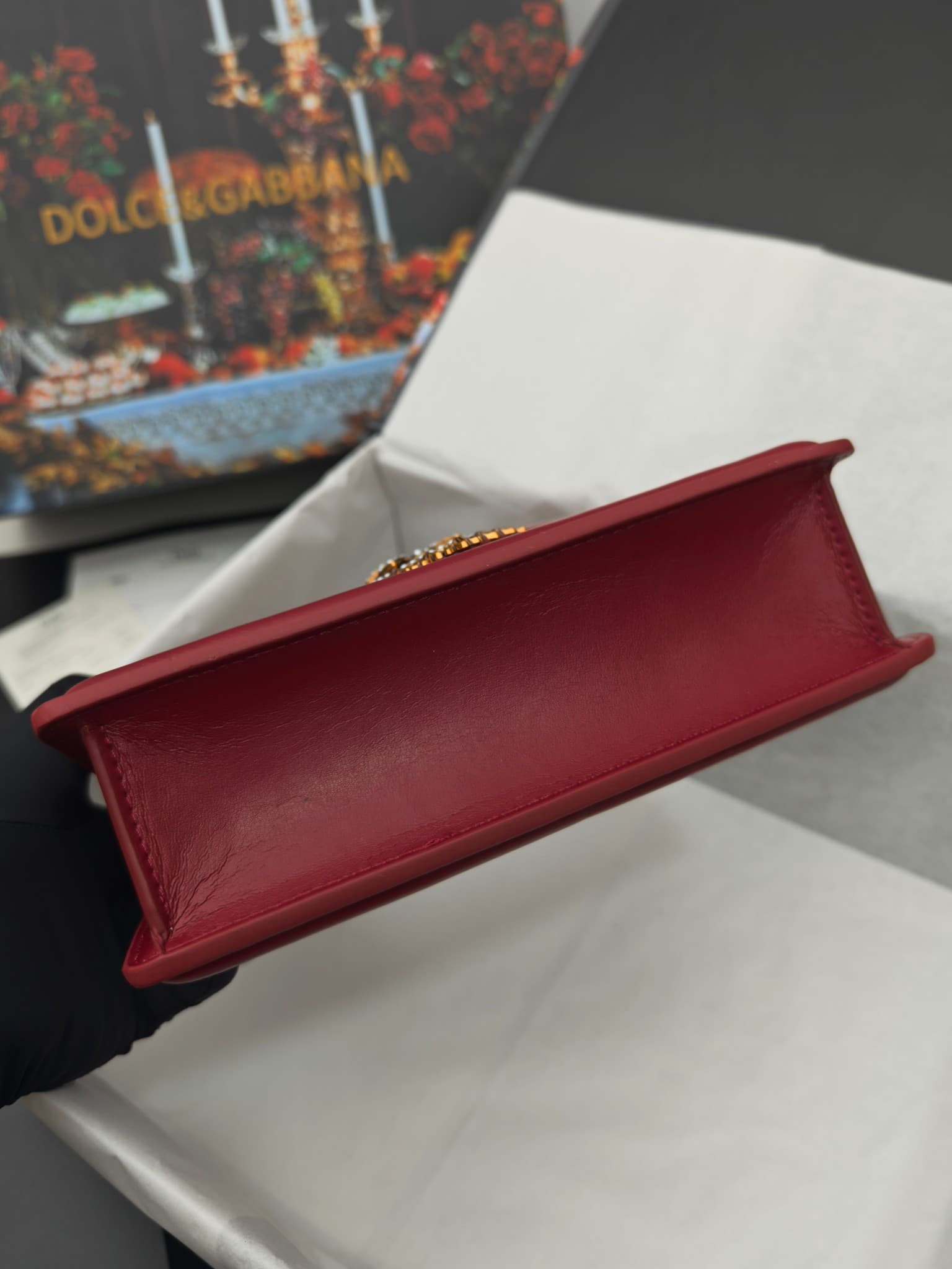 DG杜嘉班纳 Gold Crossbody Bag