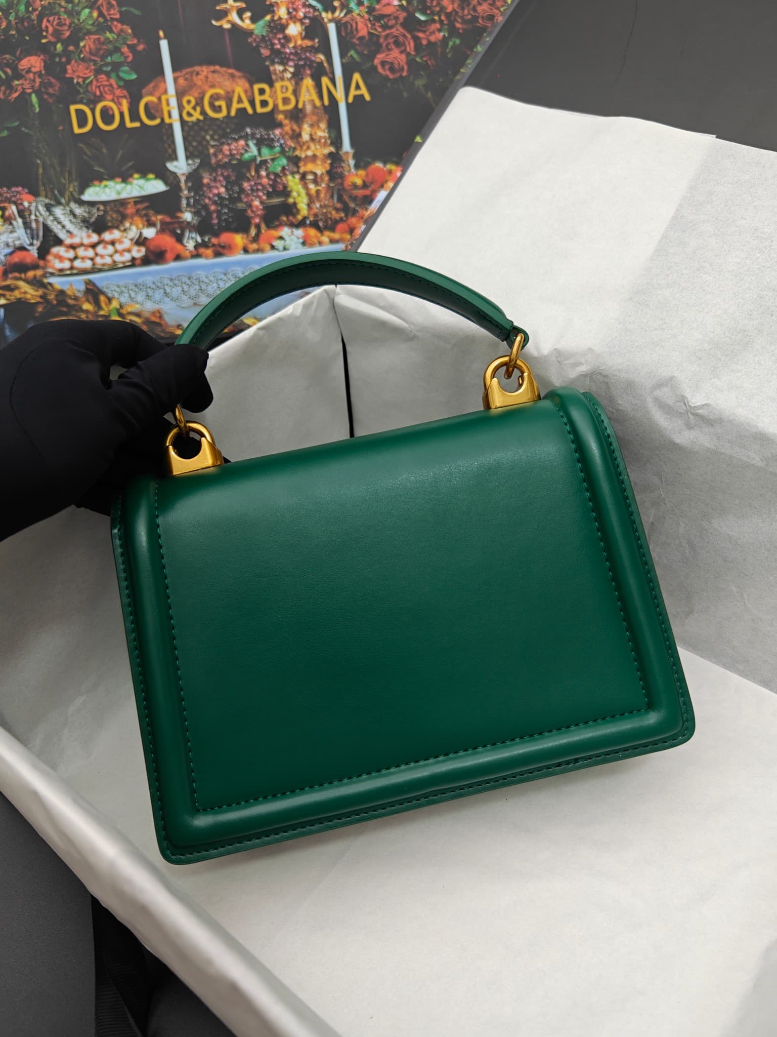 DG杜嘉班纳 Gold Crossbody Bag