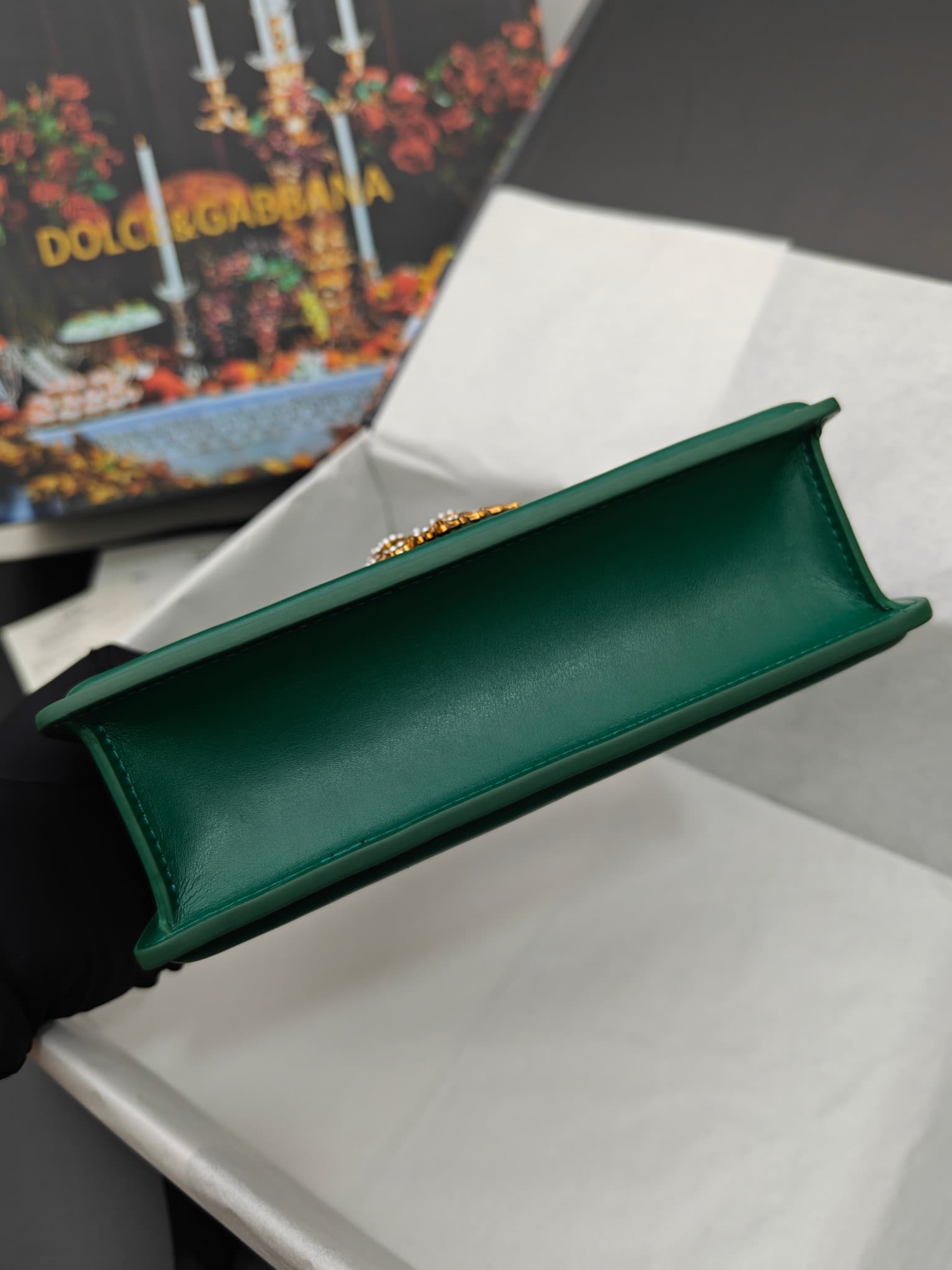 DG杜嘉班纳 Gold Crossbody Bag