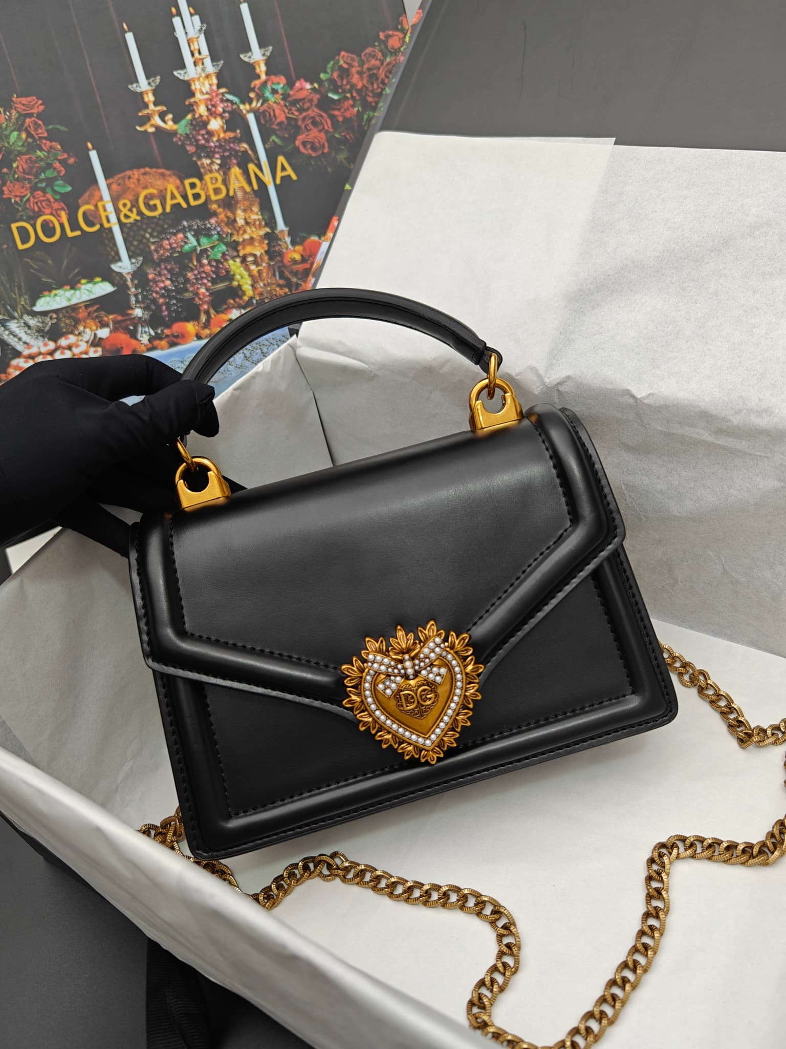 Dolce & Gabbana Gold Bags