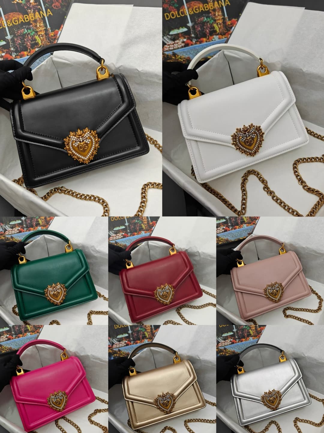 Dolce & Gabbana Gold Bags