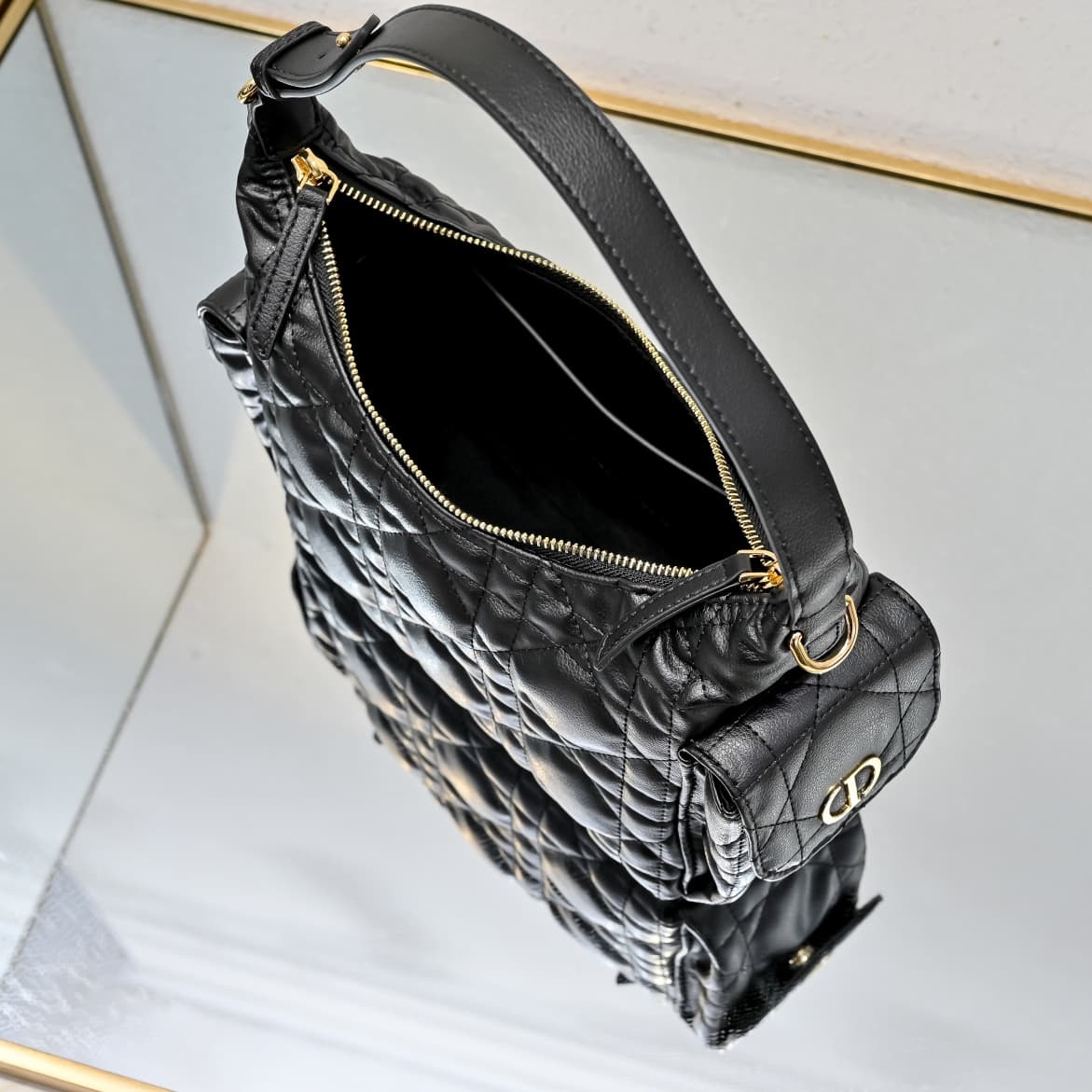 Dior Blue Large Crossbody Bag