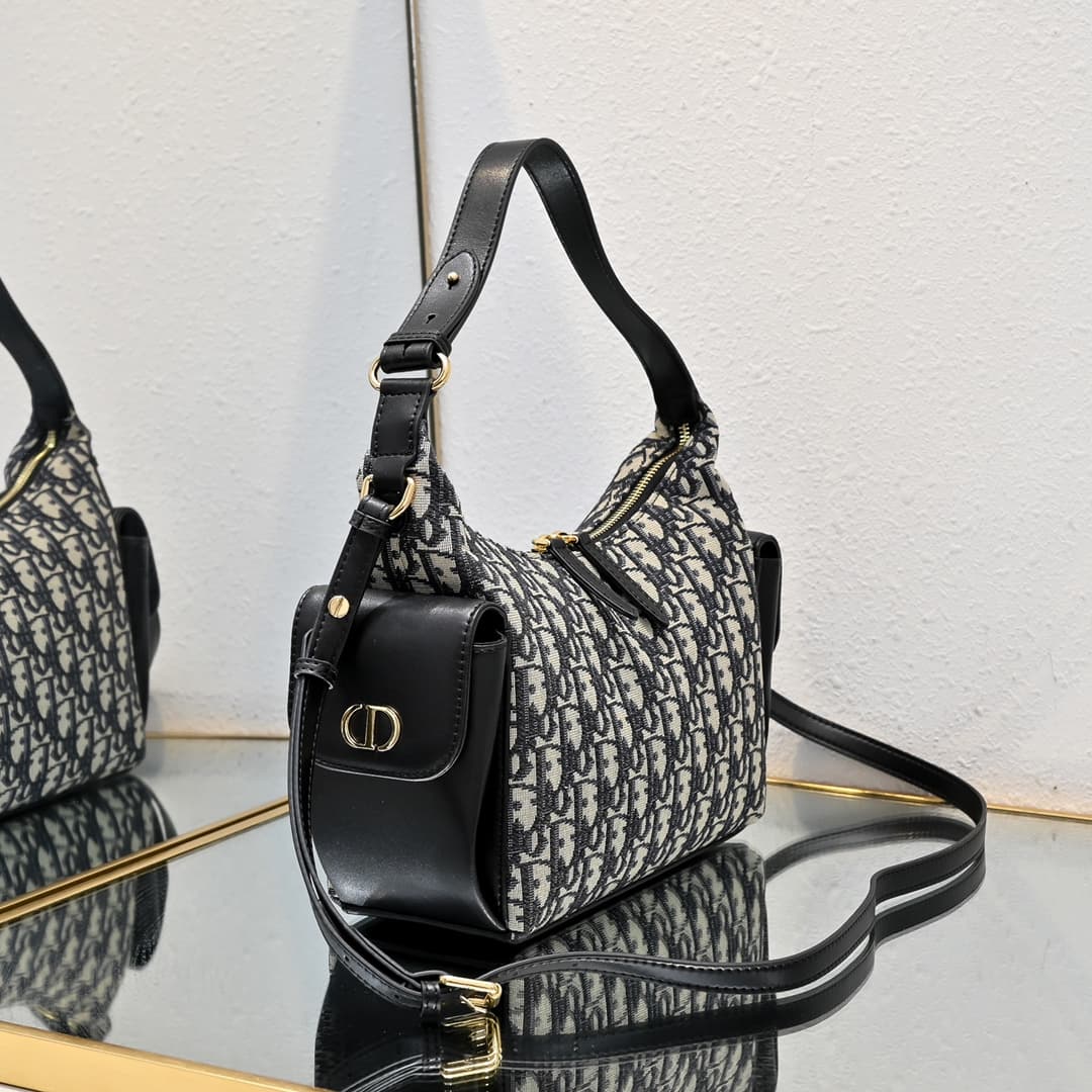 Dior Blue Large Crossbody Bag