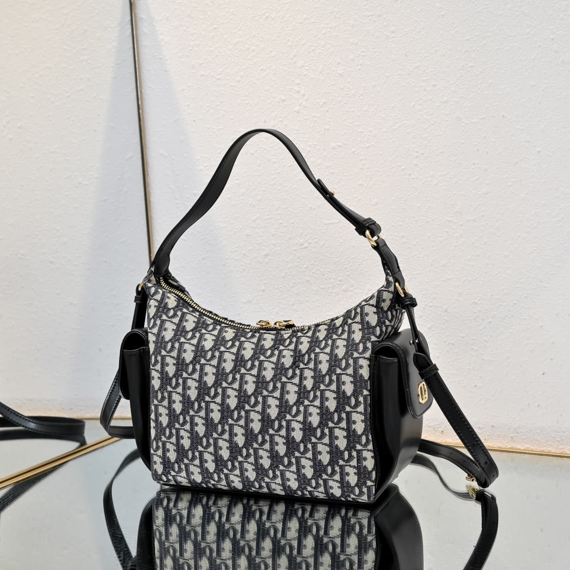 Dior Blue Large Crossbody Bag