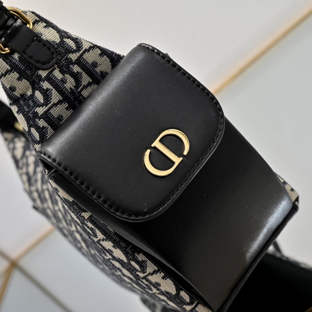 Dior Blue Large Crossbody Bag