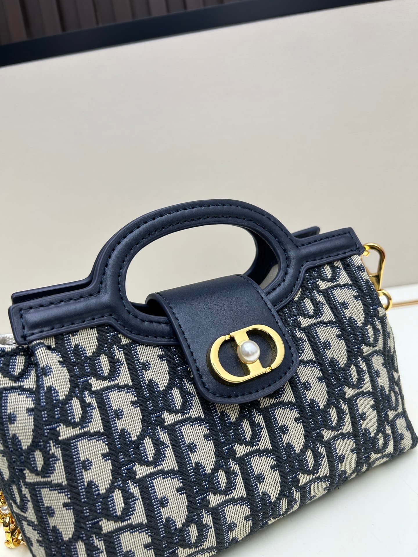 Dior White Mini Crossbody Bag