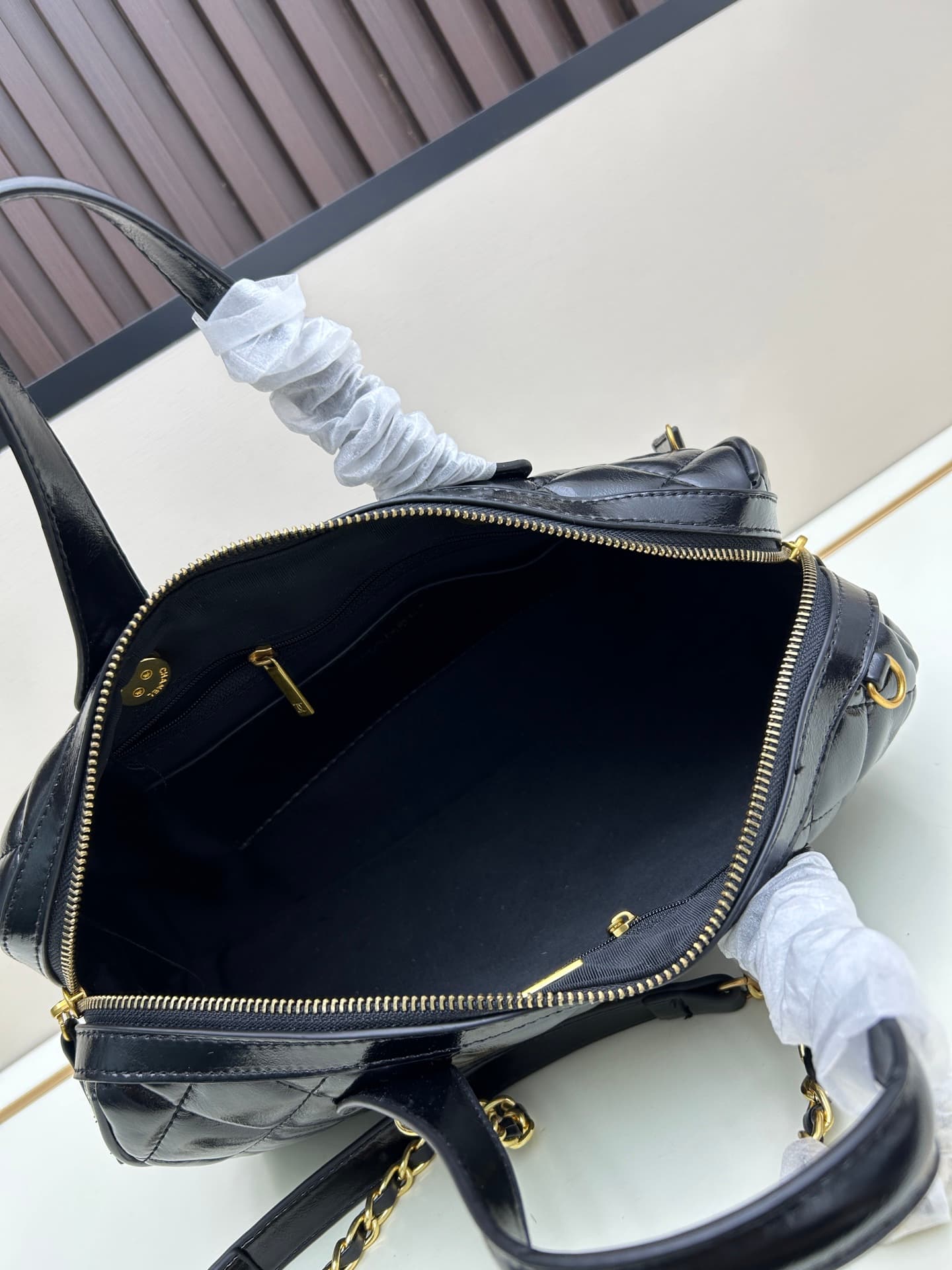 Chanel Black Large Crossbody Bag 2566