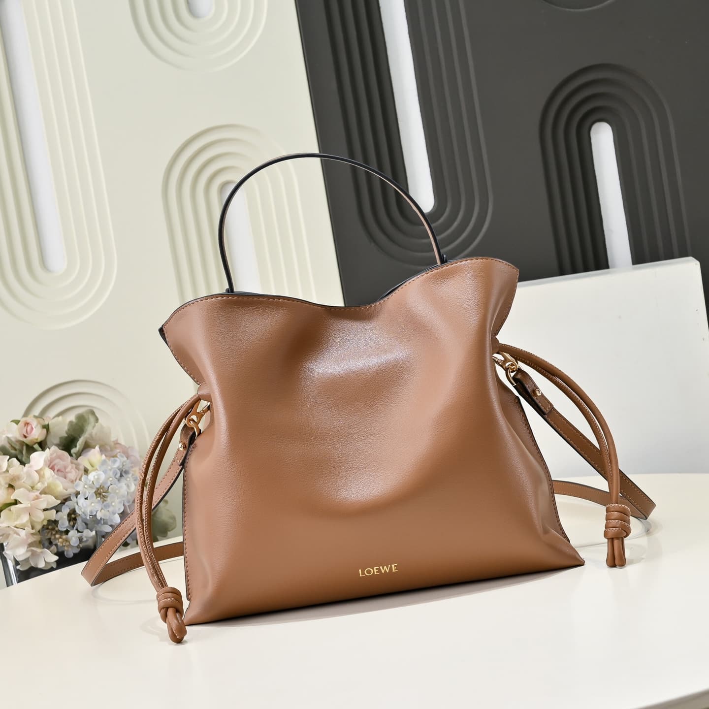 Loewe Gold Large Crossbody Bag
