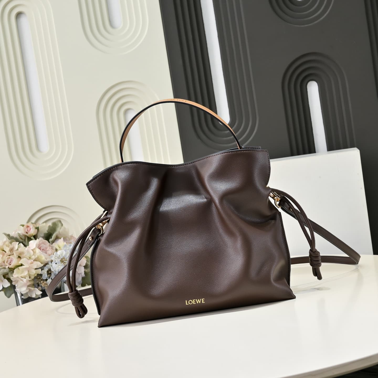 Loewe Gold Large Crossbody Bag