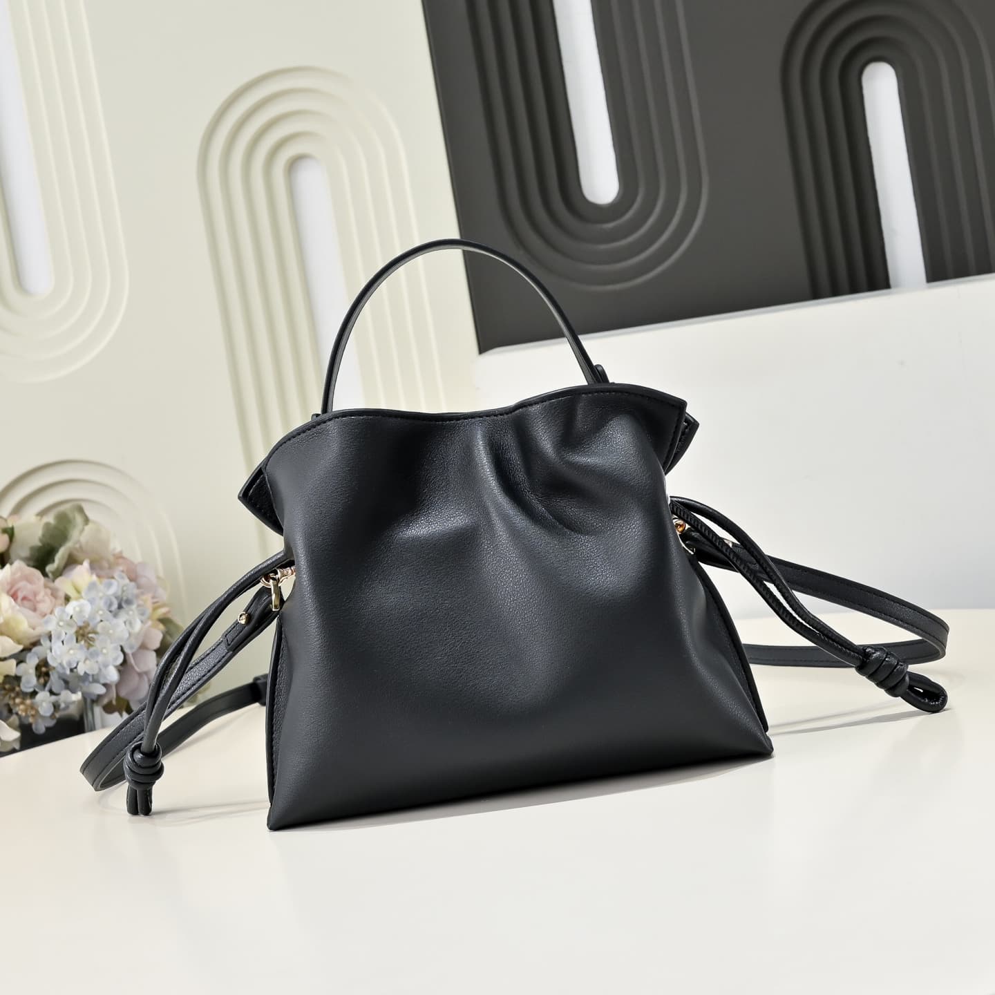 Loewe Gold Small Crossbody Bag