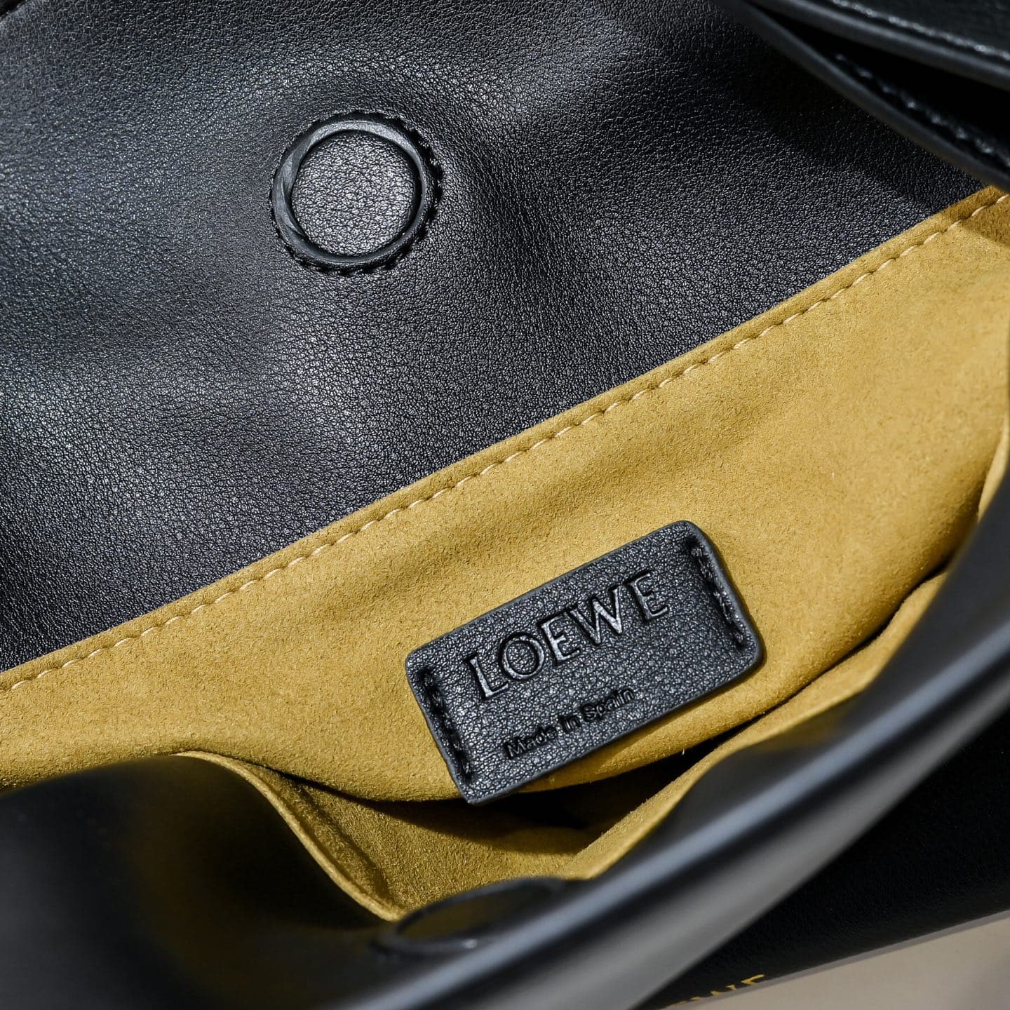 Loewe Gold Small Crossbody Bag