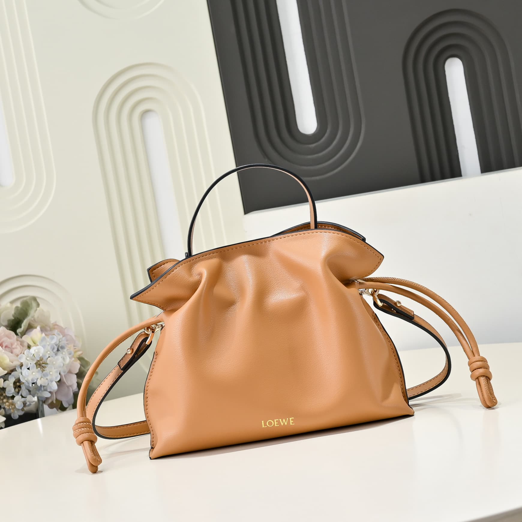 Loewe Gold Large Crossbody Bag