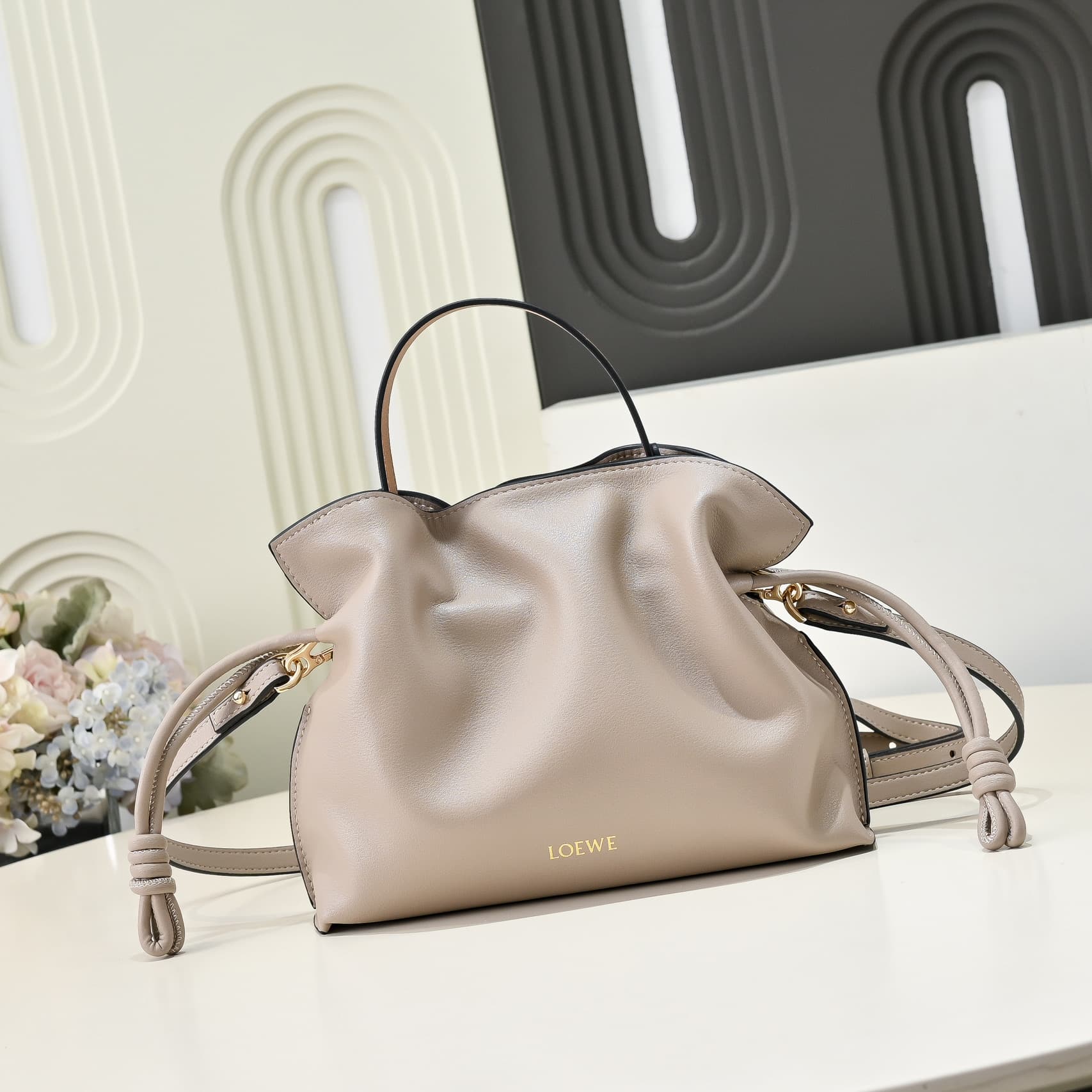 Loewe Gold Large Crossbody Bag