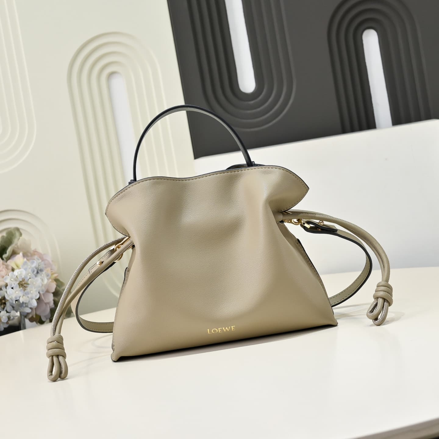 Loewe Gold Large Crossbody Bag