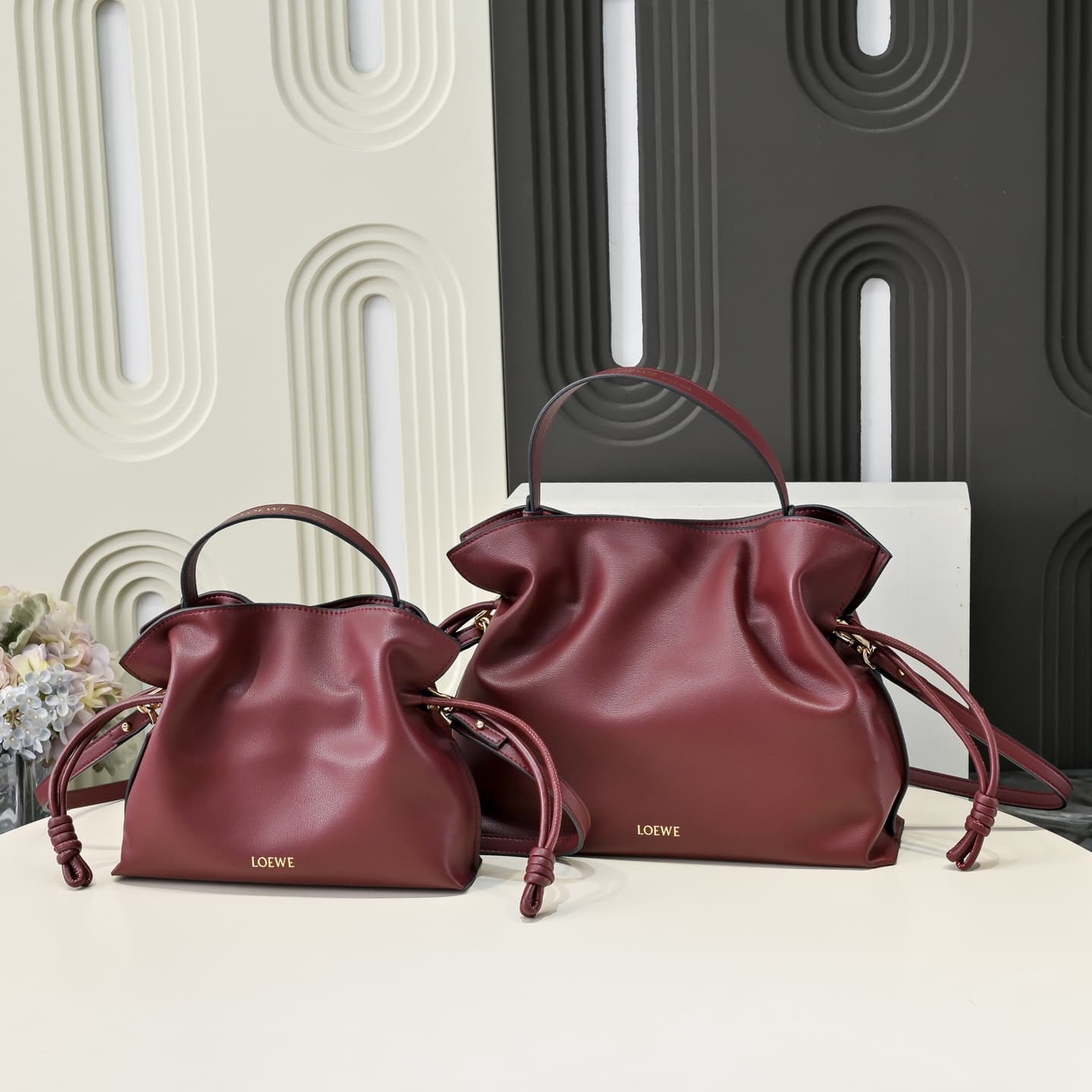 Loewe Gold Small Crossbody Bag